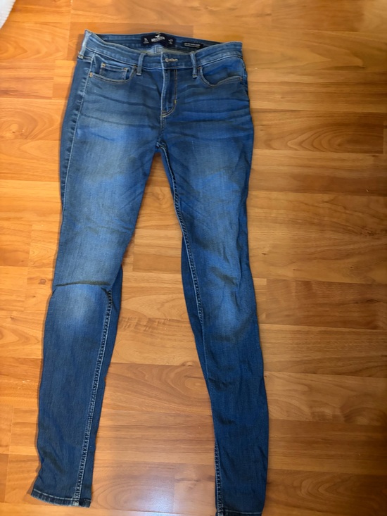 Hollister Denim - Hollister Skinny Jeans in Faded Blue Wash